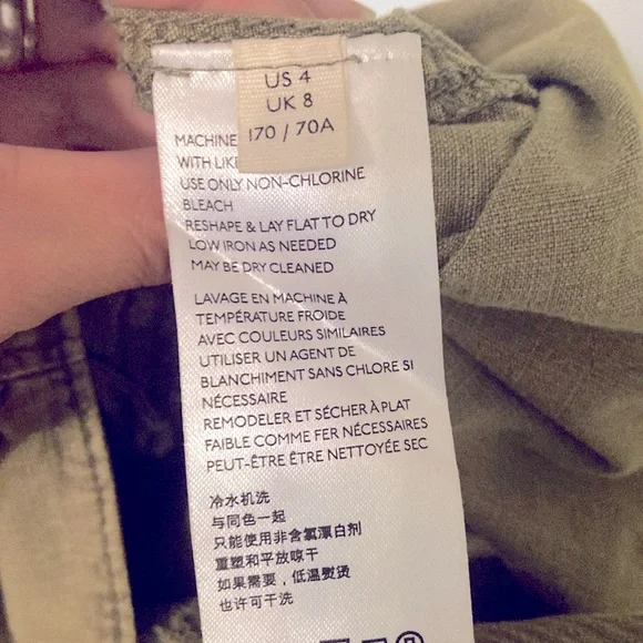 Free people Erika utility cotton cargo skirt RN 66170 - Picture 6 of 11